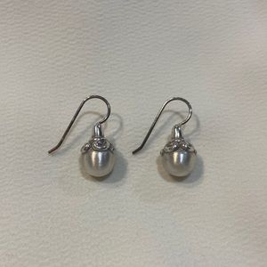 Brighton Metal Orb Hanging Earrings